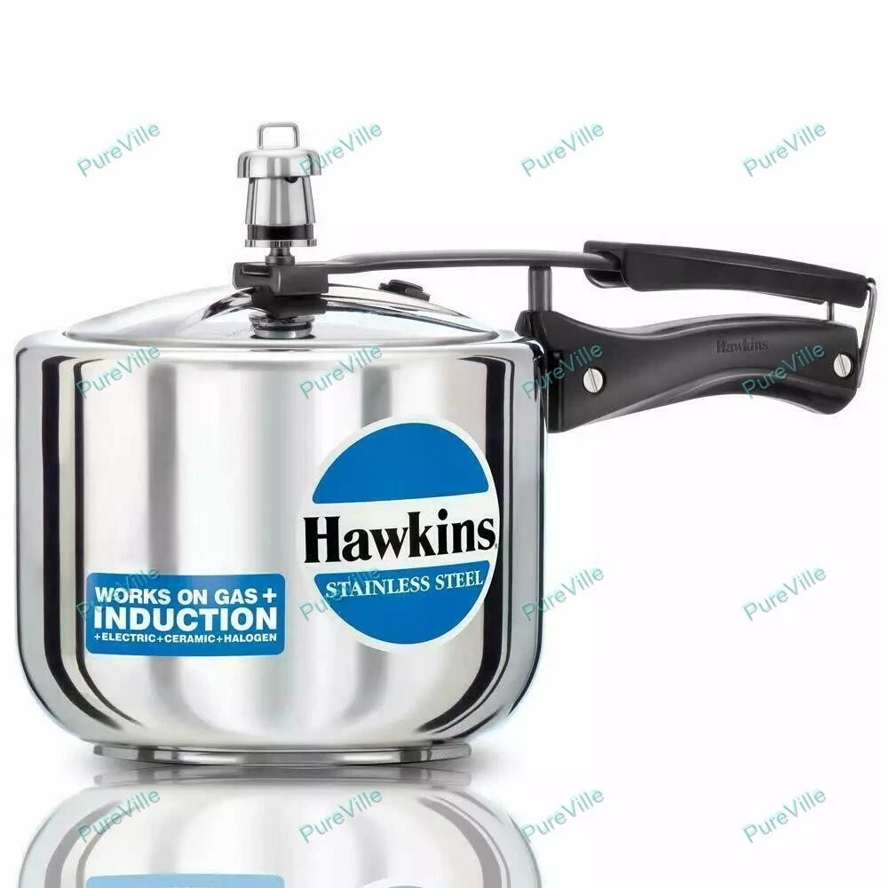 Hawkins Pressure Cooker 3 Litres Stainless Silver Best Gift For All Occasion