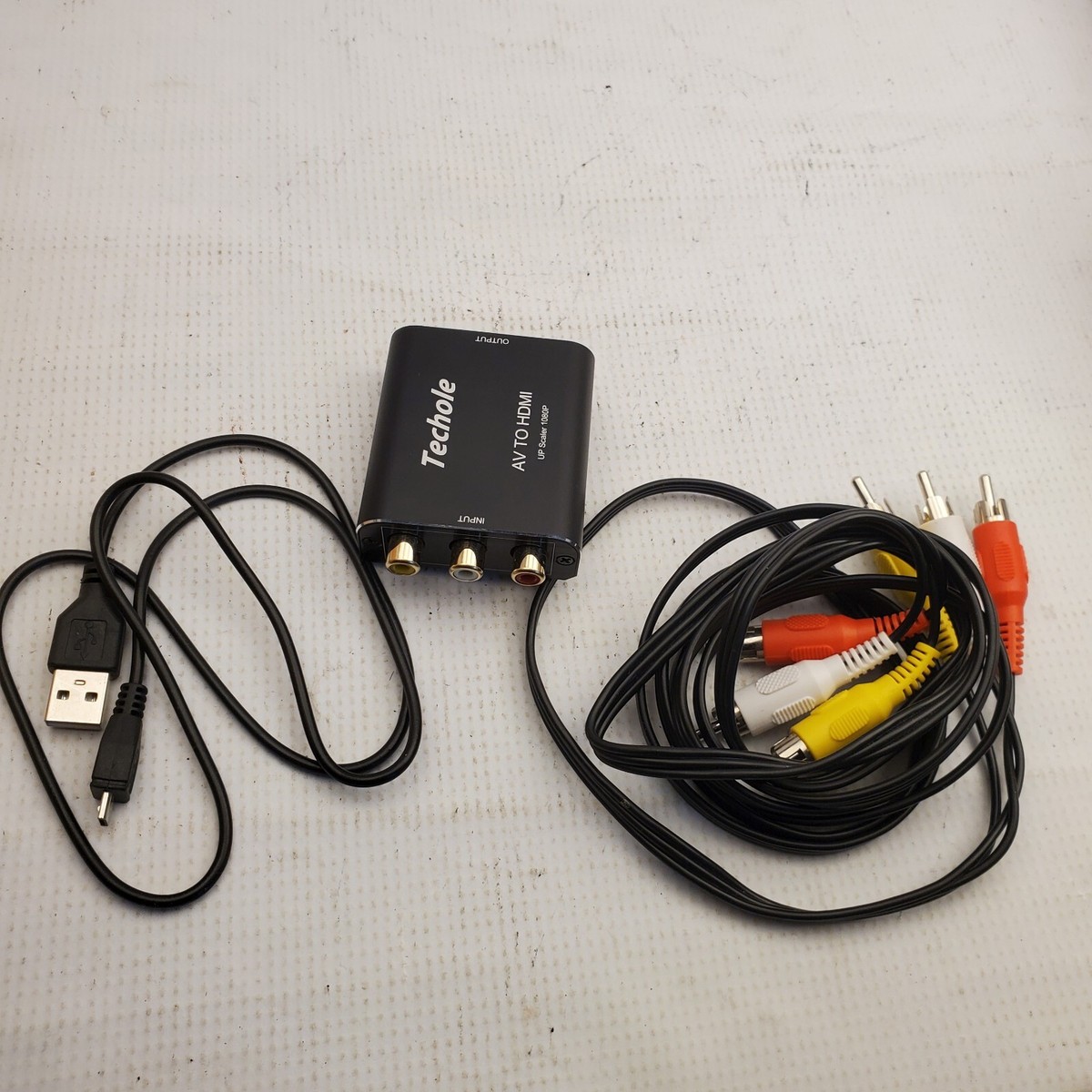 Techole RCA AV TO HDMI 1080P RCA COMPOSITE CVBS AV TO HDMI