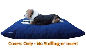 Durable Denim Cotton Pet Dog Bed Cover DIY Duvet case Small Medium to Large