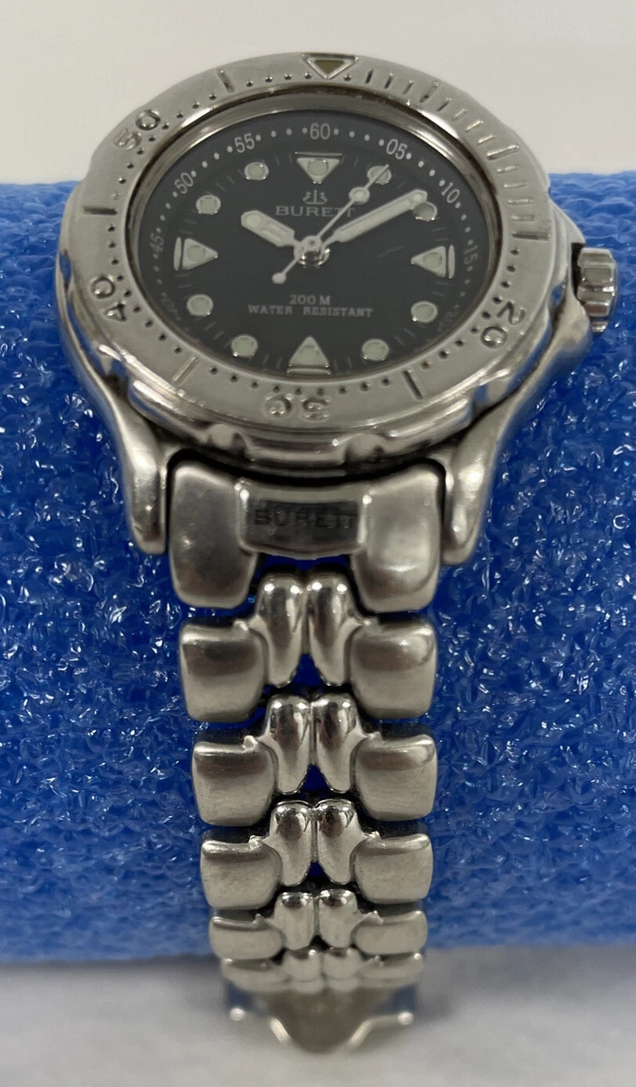 Burett Swiss Made B2017NB 200 Meters Water Resistant Used Women s