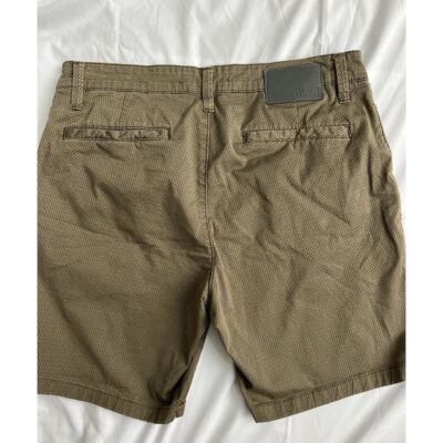 Mavi Jeans Men's Noah Olive Green Chino Shorts Reseda Twill Size 33W X 8''