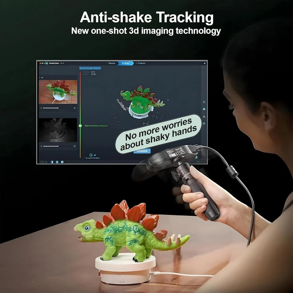 Escáner 3D Creality CR-Scan Ferret SE para impresión 3D, seguimiento anti-vibración Foto 3 de 4