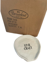 New in box Spoon Rest "Stir Crazy", Artisan Home by Brownlow,~New