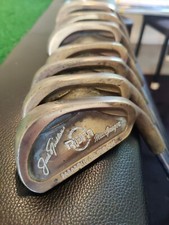 Jack Nicklaus RPM MacGregor Parabolic Groove 3-PW Set No 4 Steel Shafts