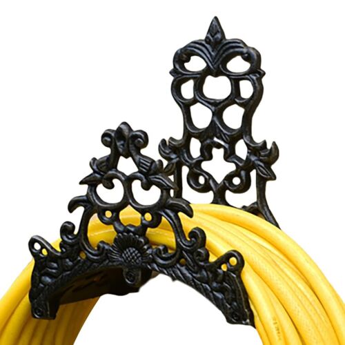 Decorative Garden Hose Holder, Hose Hanger, Heavy Duty Cast Iron Garden Yard ...