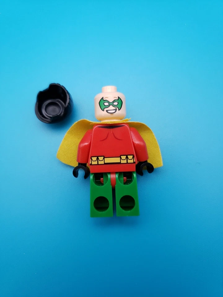 Lego Marvel Super Heroes Minifigura Robin - Capa muy corta 10672 Batman (v1)! Foto 4 de 4