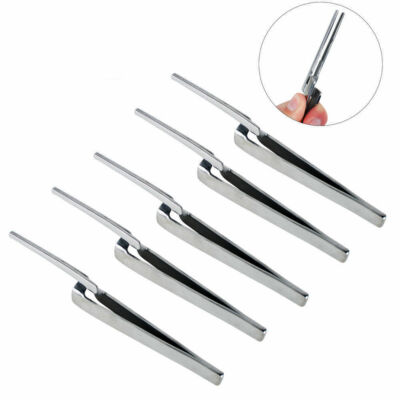 5 x Dental Articulating Paper Holder Straight Forceps Tweezers Surgical Tools