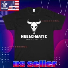 NEW SHIRT HEEL O MATIC TRAINING SYSTEMS LOGO UNISEX T-SHIRT FUNNY USA SIZE S-5XL