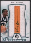 2013-14 SP Authentic Kenny Anderson Auto By The Letter 23/35