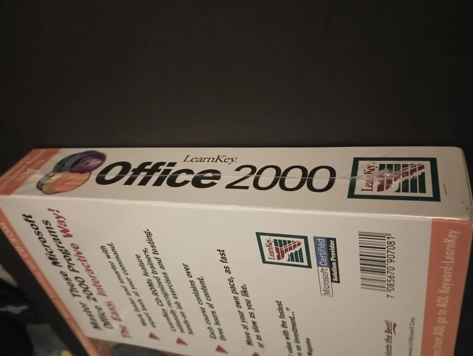 Learn Key Office 2000 Multimedia Computer Based Training 6 CD Set New Sealed - Image 3 of 4