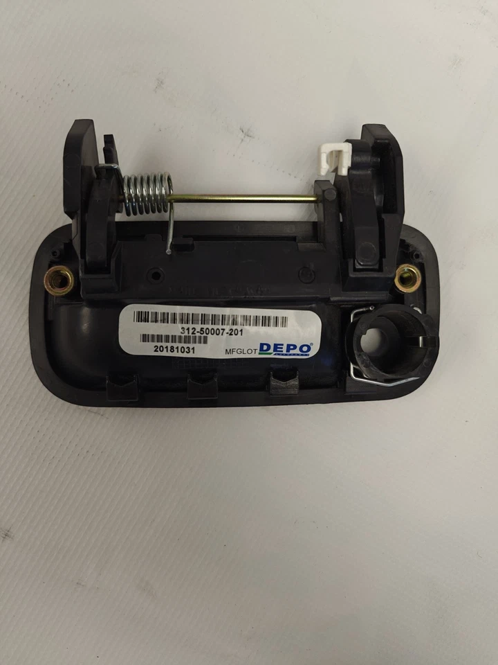 Manija de puerta exterior derecha texturizada negra derecha camioneta Toyota exterior Foto 3 de 3