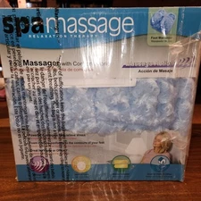 NEW Spa Massage, vibration, foot massager with comfort fabric relaxation therapy