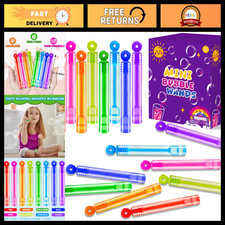 300 Pack Mini Bubble Wands - Bulk Classroom Treasure Box Toys Prizes for Kids