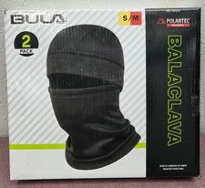 Bula Polartec ThemalPro Convertible Balaclava Black S/M, 2 Pack