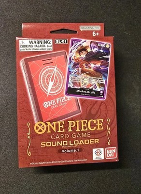 One Piece TCG Red Sound Loader Vol.1 - Monkey.D.Luffy (OP05-060) Promo SEALED