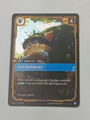 Riftbound: League of Legends TCG Einzelkarte Ava Achiever NM