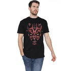 Star Wars Darth Maul Large Face Unisex T-Shirt S-5XL, Black
