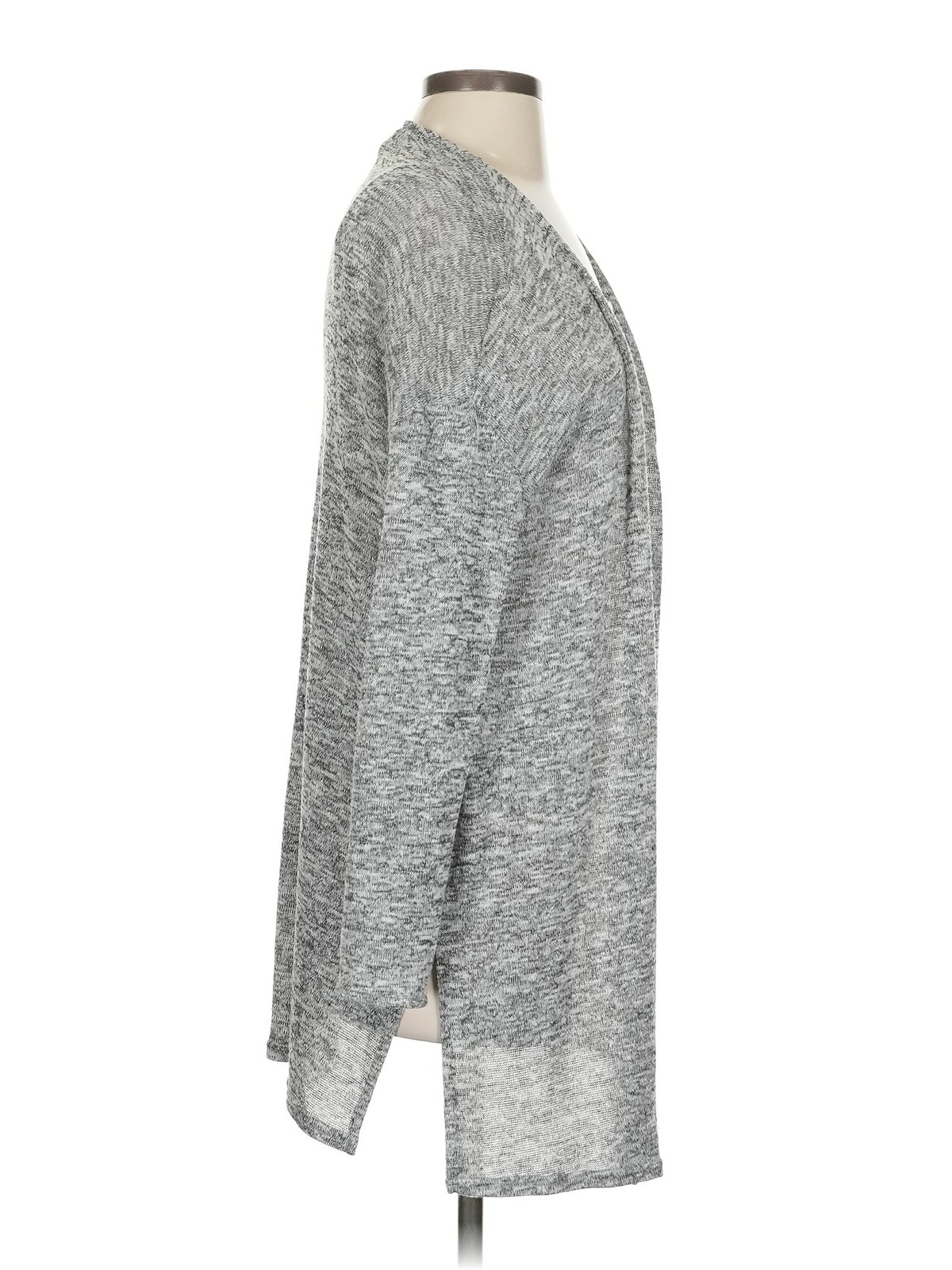 Divided by H&M Women Gray Cardigan S thumbnail 3