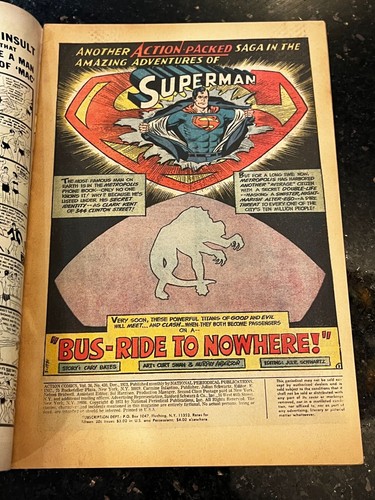 1973 DC Action Comics Vol. 1 # 430 #421 Superman & 1st Captain Horatio Strong - Picture 6 of 11