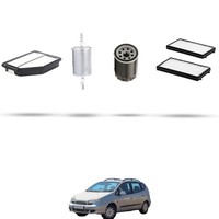 Hoffcar Wartungskit - 4 Filter FüR Chevrolet Tacuma 1.6 77KW Ab 2000