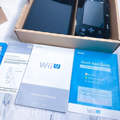 Nintendo Wii U Mario & Luigi Deluxe Set Complete in Box CIB Matching Serials - Picture 7 of 15