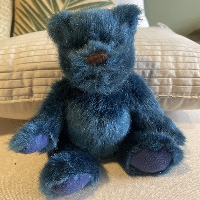 Applause Blue Bears If Faith Birthstone Baby Bear December - 9'' Sitting Vintage