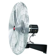 Standard Duty Quiet Design Industrial Fan, Wall Mount, 24 in Blade Dia, 115V,
