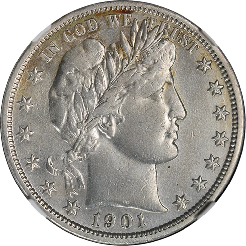1901-S Barber Half Dollar NGC XF Details Decent Eye Appeal
