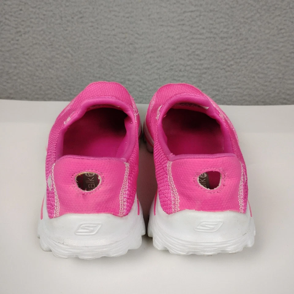 Skechers Go Walk 2 Slip-On Shoes Womens 6 Hot Pink Walking Sneaker HPK 13590 - Image 4 of 4
