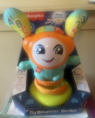 Fisher-Price DJ Bouncin' Beats Electronic Musical Learning Toy Sings Dances New