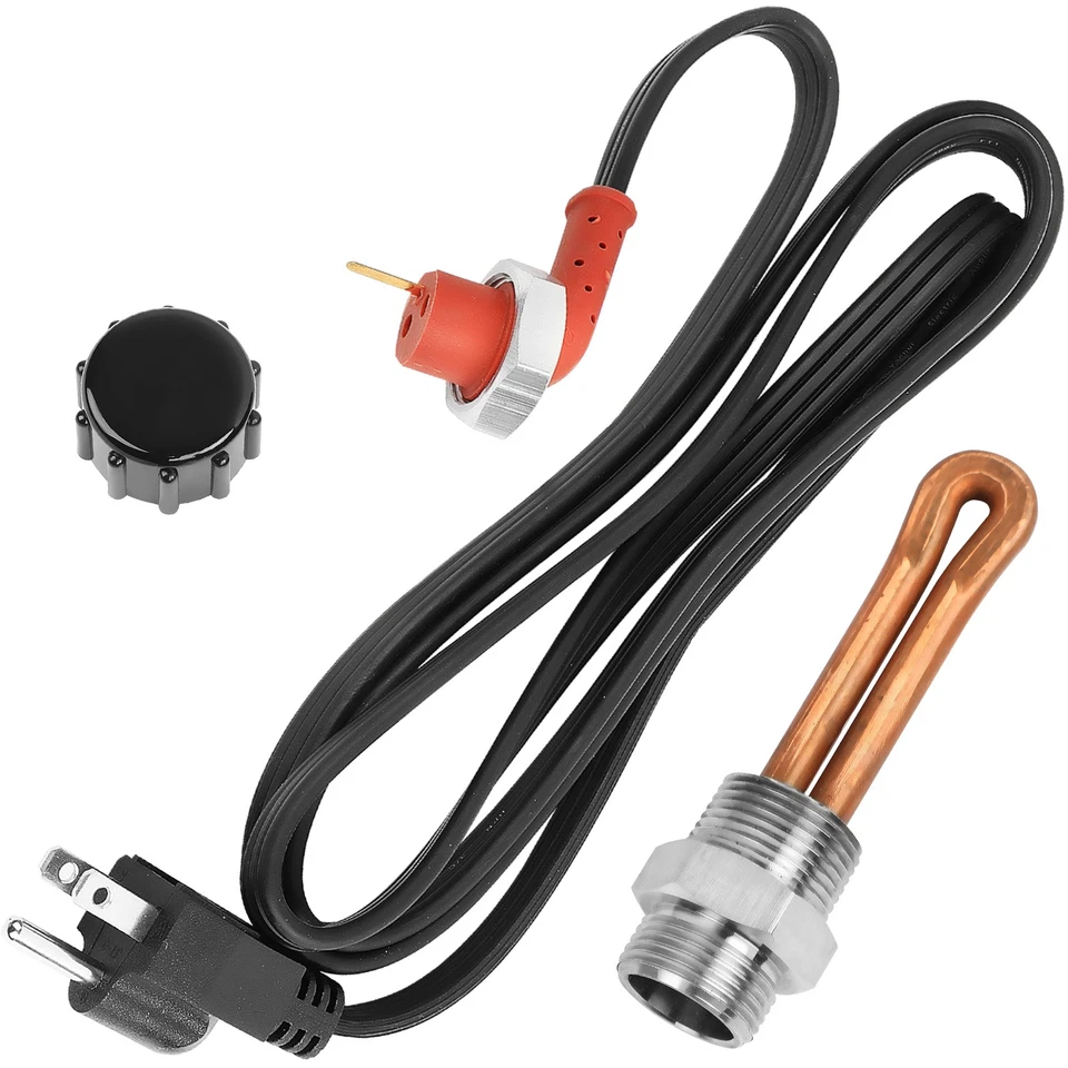 Turbo Diesel Engine Block Heater Kit 5003619AB for 98-07 Dodge Ram 5.9L 6.7L - Imagem 2 de 4