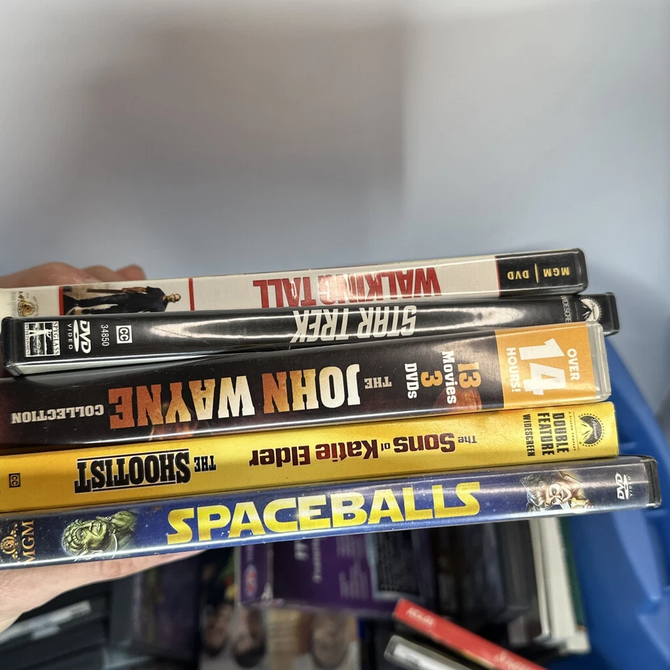 Wholesale Lot Used VG Movie Blu Ray DVDs PC Games Mixed Genre Collection - Image 4 of 4