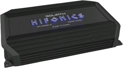 Hifonics GA-2000.1D GOLIATH 2000 Watt 1-Ohm Stable Subwoofer Amplifier