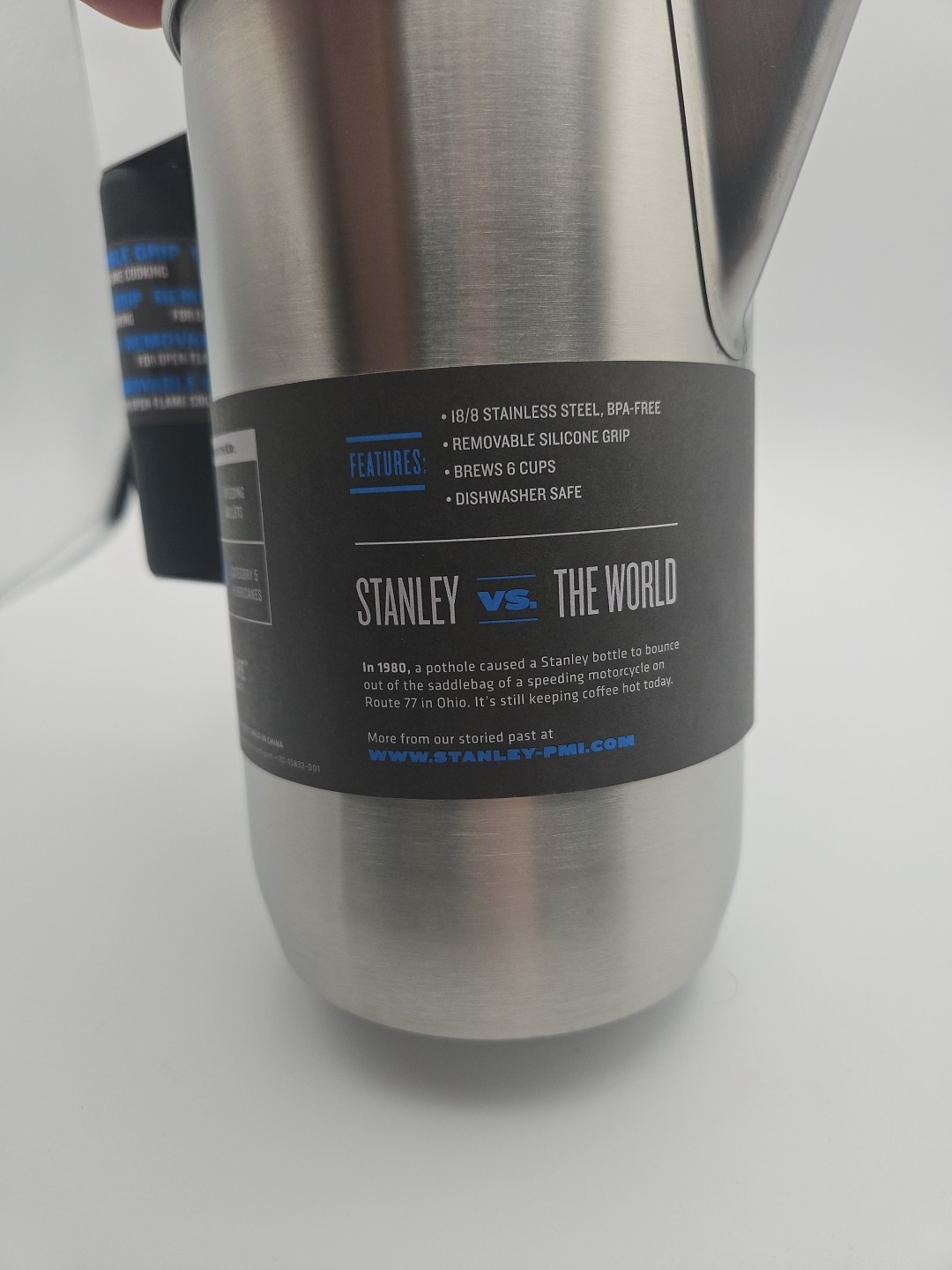 Stanley Adventure Series 1.1 Qt. Camp Percolator The Cool Grip Coffee Pot