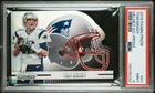 140195332 Tom Brady 2015 Panini Prizm #H1 Silver Helmet Die-Cut PSA 9