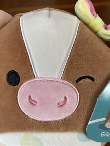 NUOVO, SQUISHMALLOW GRIELLA la MUCCA 7” Peluche, 2023 - Foto 2 di 6