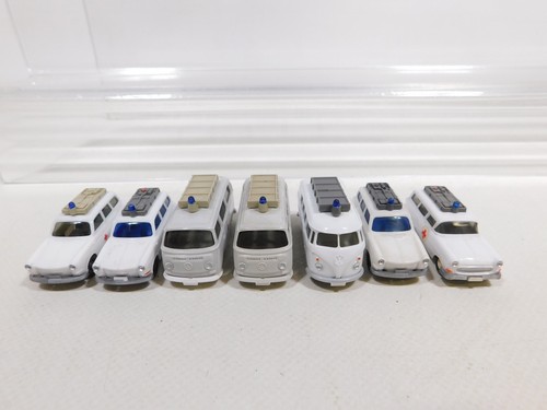 DD975-0, 5 #7x wiking H0 1:87 Model Ambulance: VW 1500/T1/T2 + Opel - Picture 4 of 5
