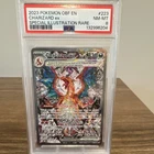 Pokémon Charizard Special Illustration Rare Holo 223/197 Obsidian Flames PSA 8
