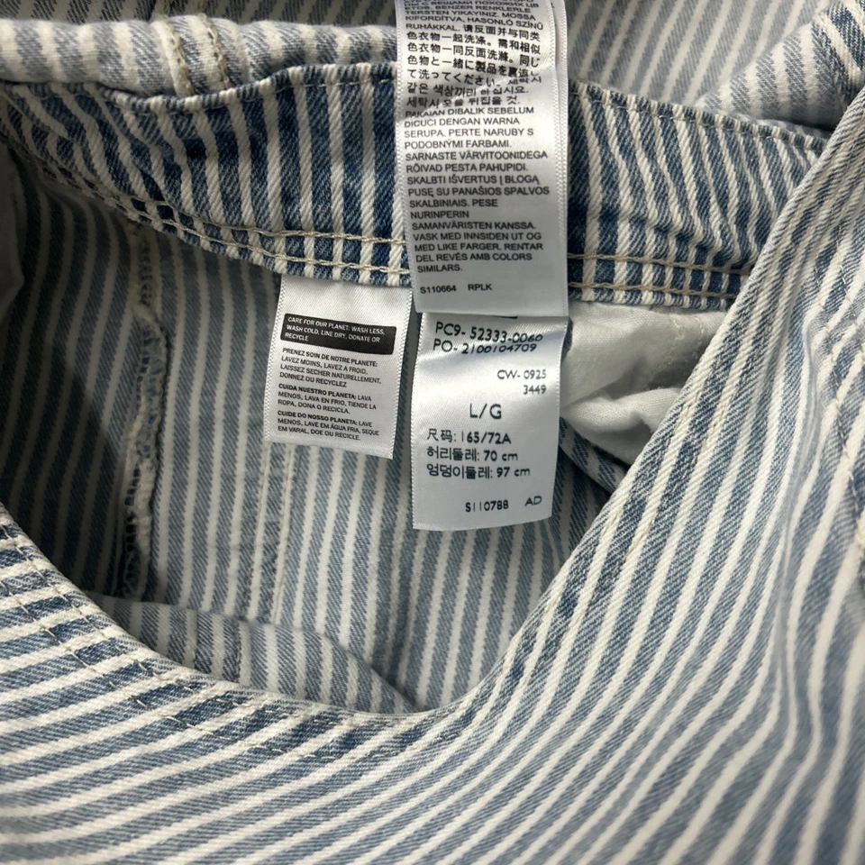 Pantalones Cortos Levi's Estilo Vintage Denim Lavado Ligero Mono Para Mujer Grande Foto 3 de 3