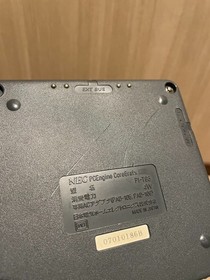 NEC PC Engine CoreGrafx PI-TG3 Tested Working Console Set | Controller & Cables