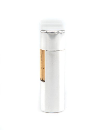RARE S.T. Dupont Vintage Soubreny Lighter Silver and Gold Plated Waves Authentic - Picture 4 of 6