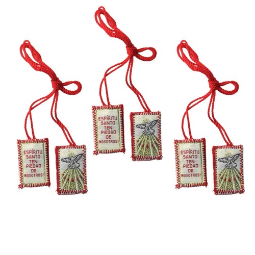 Holy Spirit Catholic Prayer Necklace 