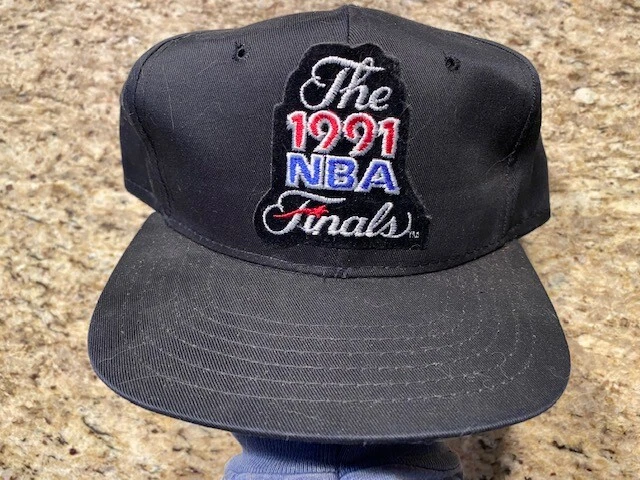 Official Vintage 1991 NBA Finals Chicago Bulls Snapback Hat AJD