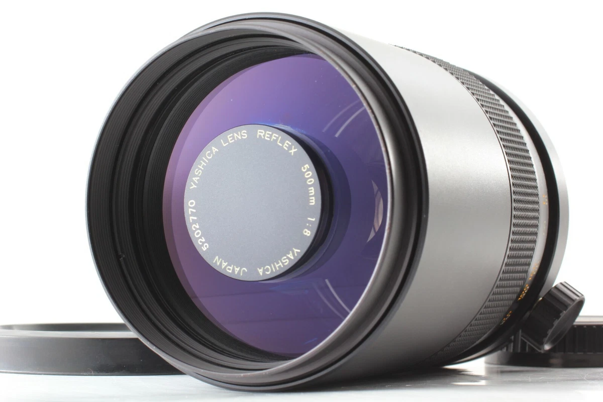 MINT】 Yashica Reflex 500mm f8 Mirror Lens For Contax C/Y Mount