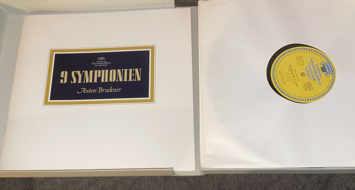 DGG SKL 929-939 ed1 11LP TULIPS Jochum, BPO: Bruckner: Complete