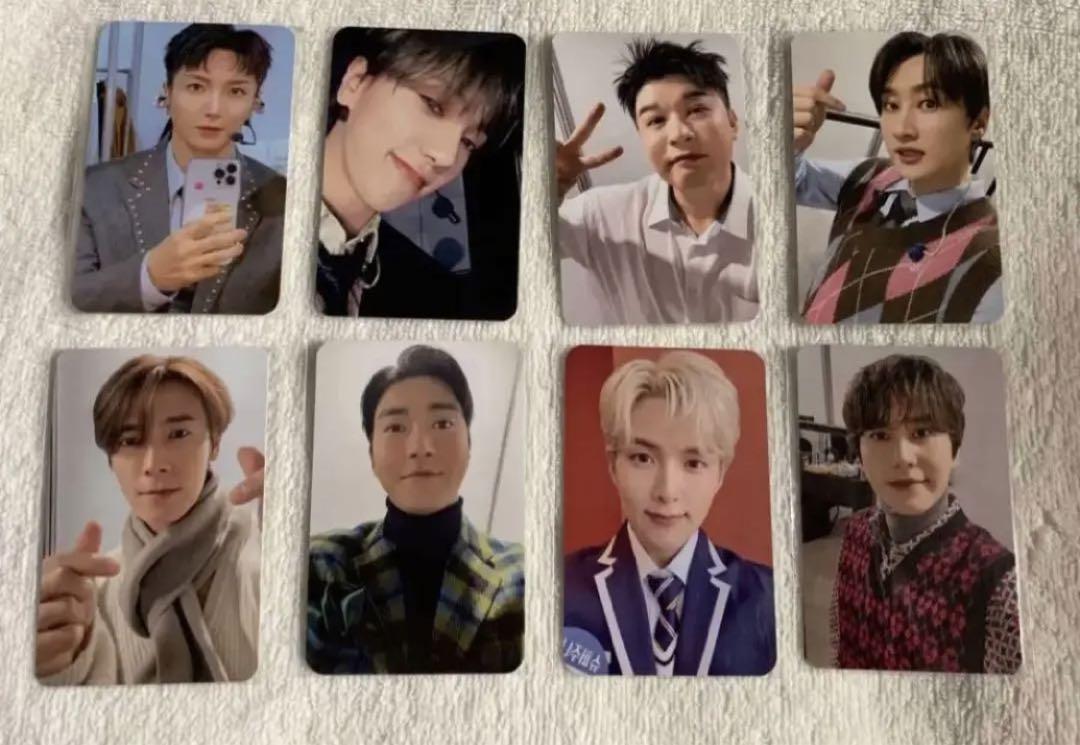 SUPER JUNIOR 'THE ROAD'+mu-mo特典トレカ 全9種 SUPER JUNIOR - SUPER JUNIOR mu-mo 特典 トレカ コンプリートの