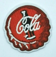 COKE COCA COLA ENJOY FUNNY DRINK BIKER Embroidered Iron Sew On Patch