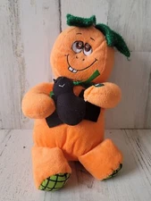 Halloween plush pumpkin bad AS IS toy figure home decor