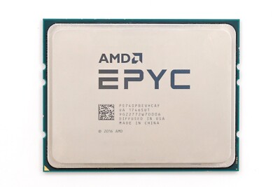 AMD EPYC 7410P 2.0GHz 24-Core 48 Threads 64MB Socket SP3 CPU P/N: PS740PBEVHCAF