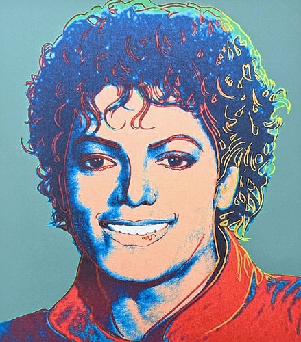 ANDY WARHOL - Michael Jackson - signed, numbered edition 81/100, 38 x 56 cm - Picture 2 of 7